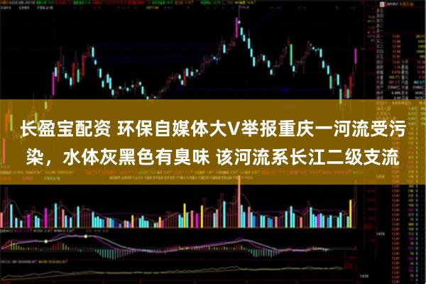 长盈宝配资 环保自媒体大V举报重庆一河流受污染，水体灰黑色有臭味 该河流系长江二级支流